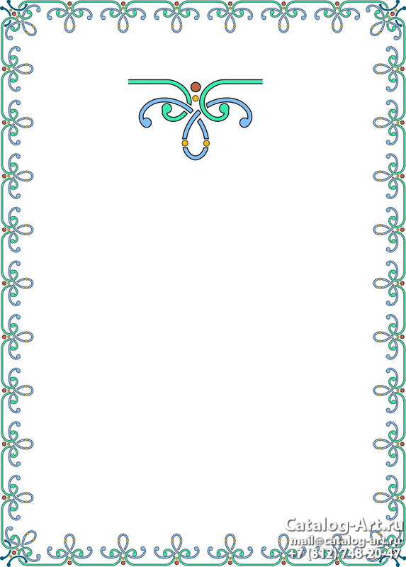 Ornament border 202